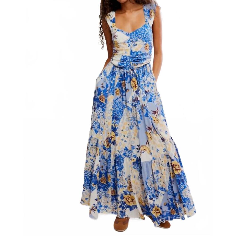 NEW FREE PEOPLE sasha maxi dress in ivory